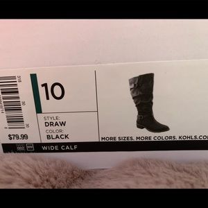 Sonoma Shoes - Black riding boots! Sonoma Shoes - Black riding boots!